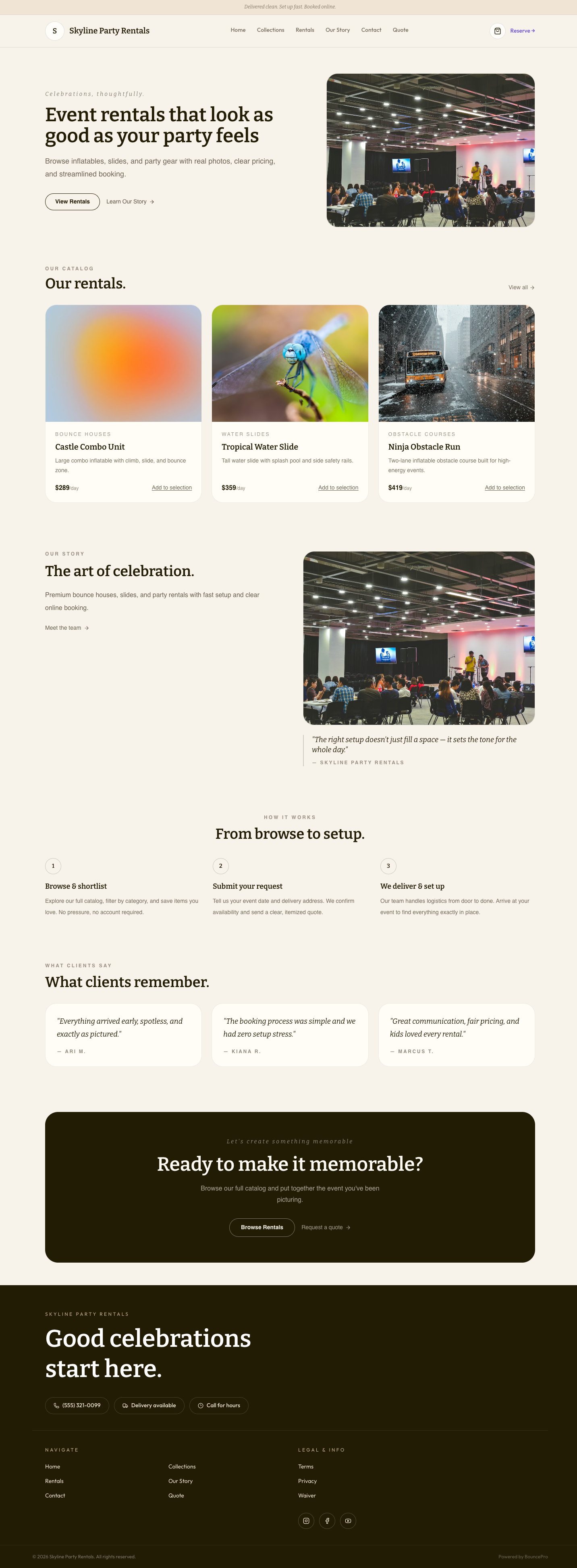 Skyline Party Rentals